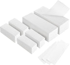 600-Count Non Woven Wax Strips, 2 Size Body and Facial Epilating Wax Strips Paper for Hair Removal, Beauty Waxing Strips for Leg Face Chest Back and Bikini