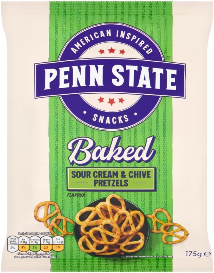 Penn State - Pretzels - Sour Cream & Chive - 175g