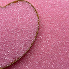 CandiJumpin Pink Sanding Sugar Sprinkles, Baby Pink Sugar Crystals for Decorating Edible Glitter Sprinkles Cocktail Rimmer Cookie Decorations Baby Shower Party Wedding Christmas Supplies 3.5 OZ