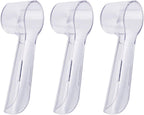 Toothbrush Cover for Oral-b Electric Toothbrush Replacement Heads Cover for Travel Toothbrushes, Brush Protection Cover for Home (3 PCS)