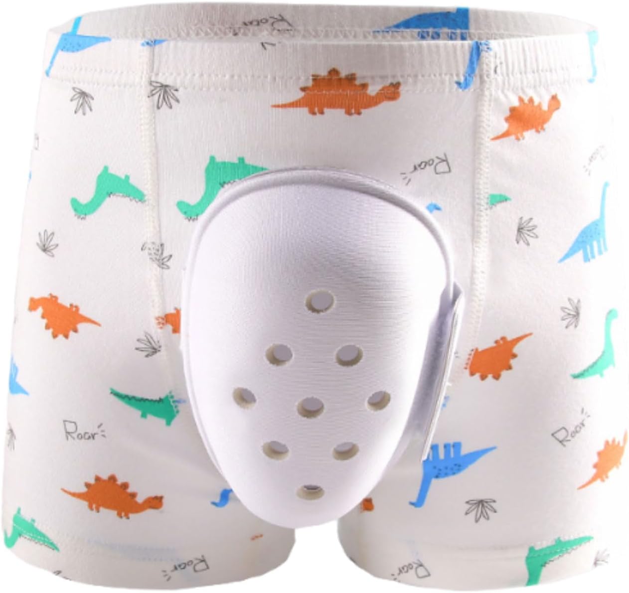 Men's Underwear 1Pc Post-Circumcision Recovery Nursing Pants Cartoon Boxer Briefs with Protective Cover Circumcision Underwear for Rehabilitation Use