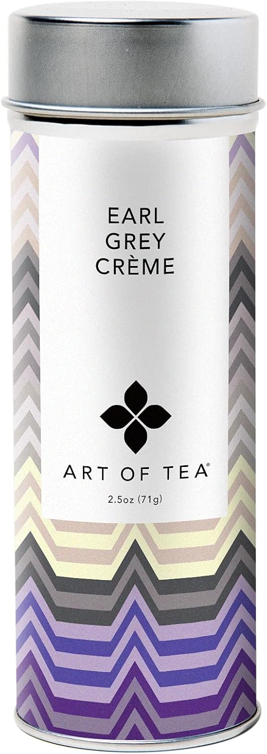 Art of Tea | Organic Earl Grey Creme Tea 2.5oz | Artisan Loose Leaf Tea Tin
