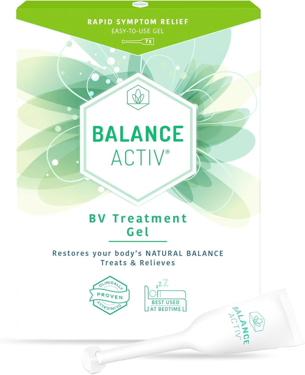 Bacterial Vaginosis Treatment - BV Balance Activ Gel - 7 Tube Box
