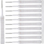 10 Pcs Shower Head Cleaning Brush, Anti-Clogging Multifunctional Gap Hole Cleaning Brushes, Tiny Shower Head Crevice Cleaner Brush Cleaning Tool for Bathroom Household Faucets- White
