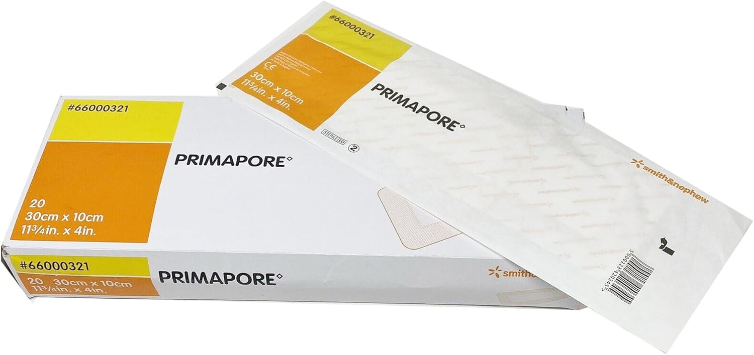 Smith+Nephew PRIMAPORE Adhesive 10X30CM CTN 20