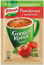 Knorr Goracy Kubek Hot Cup Tomato Soup with Noodles, 19 g (Pack of 5)