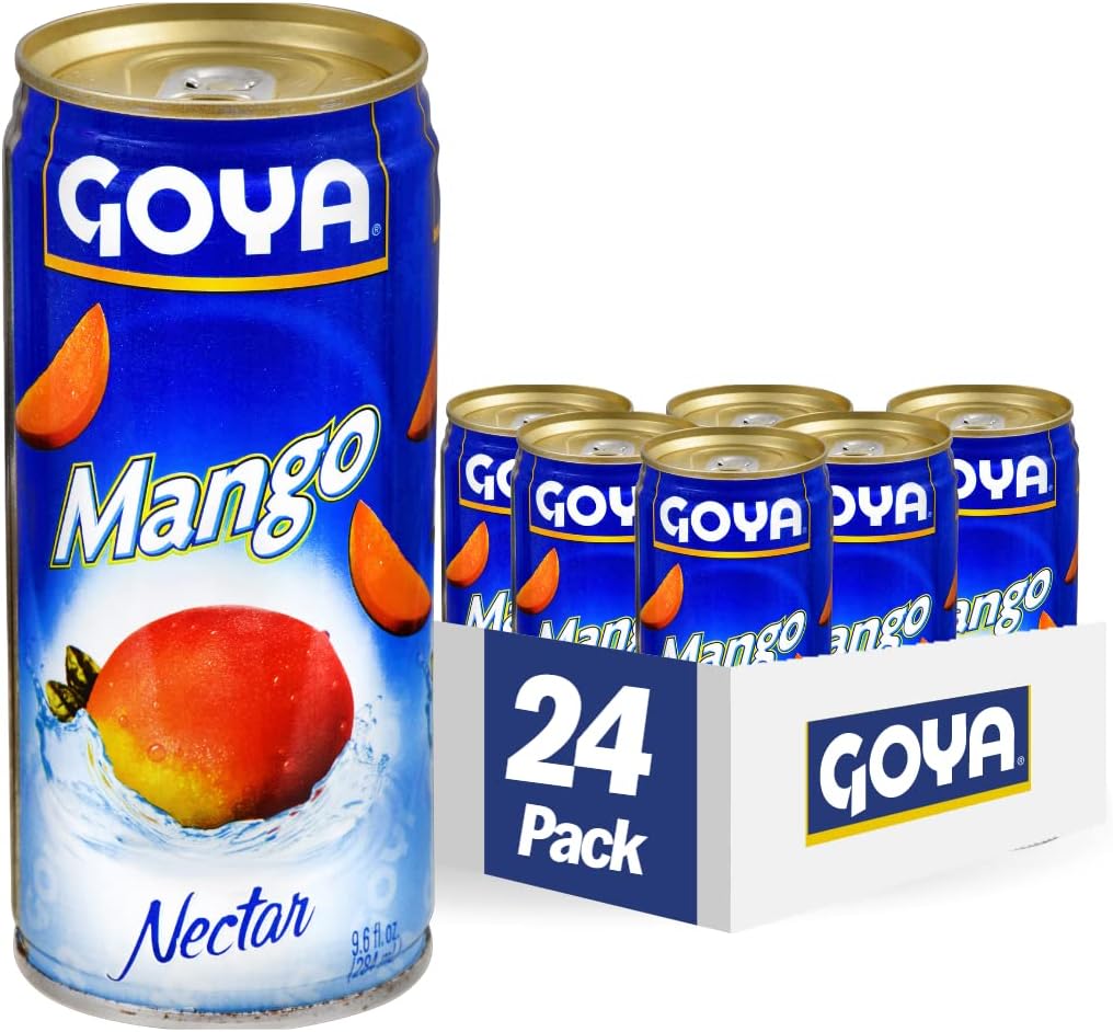 Goya Foods Mango Nectar, 9.6 Fl Oz (Pack of 24)