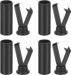 PATIKIL Aglets for Shoelaces, Cylindrical Metal Aglets Replacement Tips Head Cords End with Clips