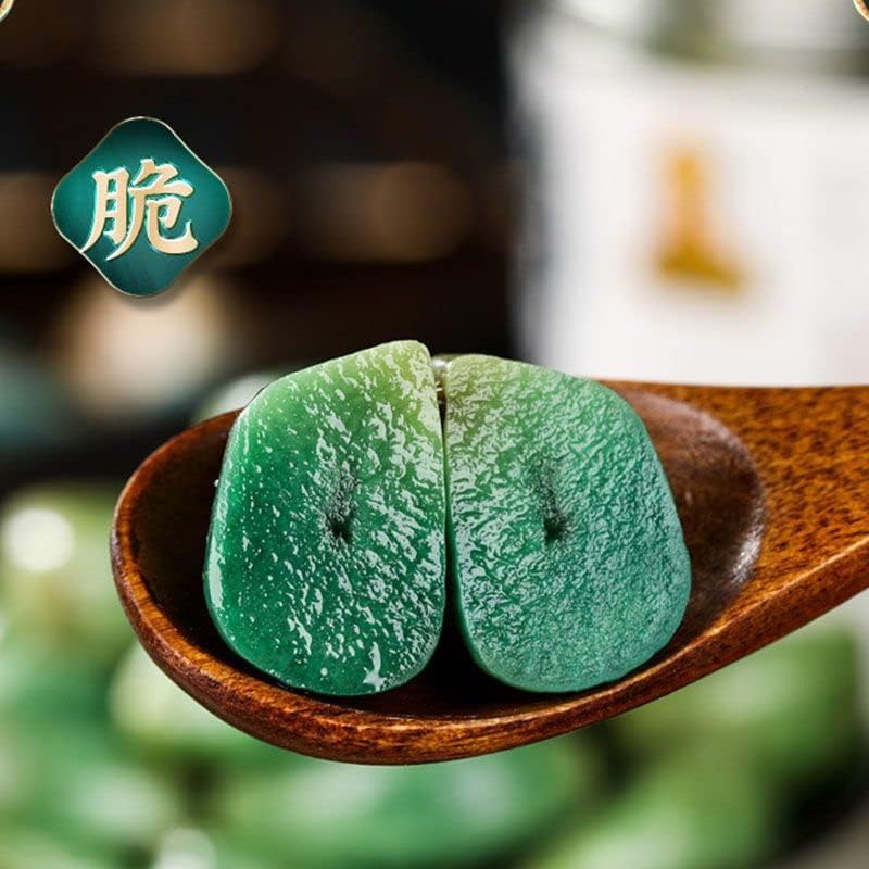 腊八蒜 翡翠绿蒜Laba garlic,emerald green garlic,pickled pickles,sweet and sour garlic,sweet and sour garlic garlic Shandong specialty,pickled vegetables，醋泡蒜 Hot and sour side dishes (260g/bag,1 can)