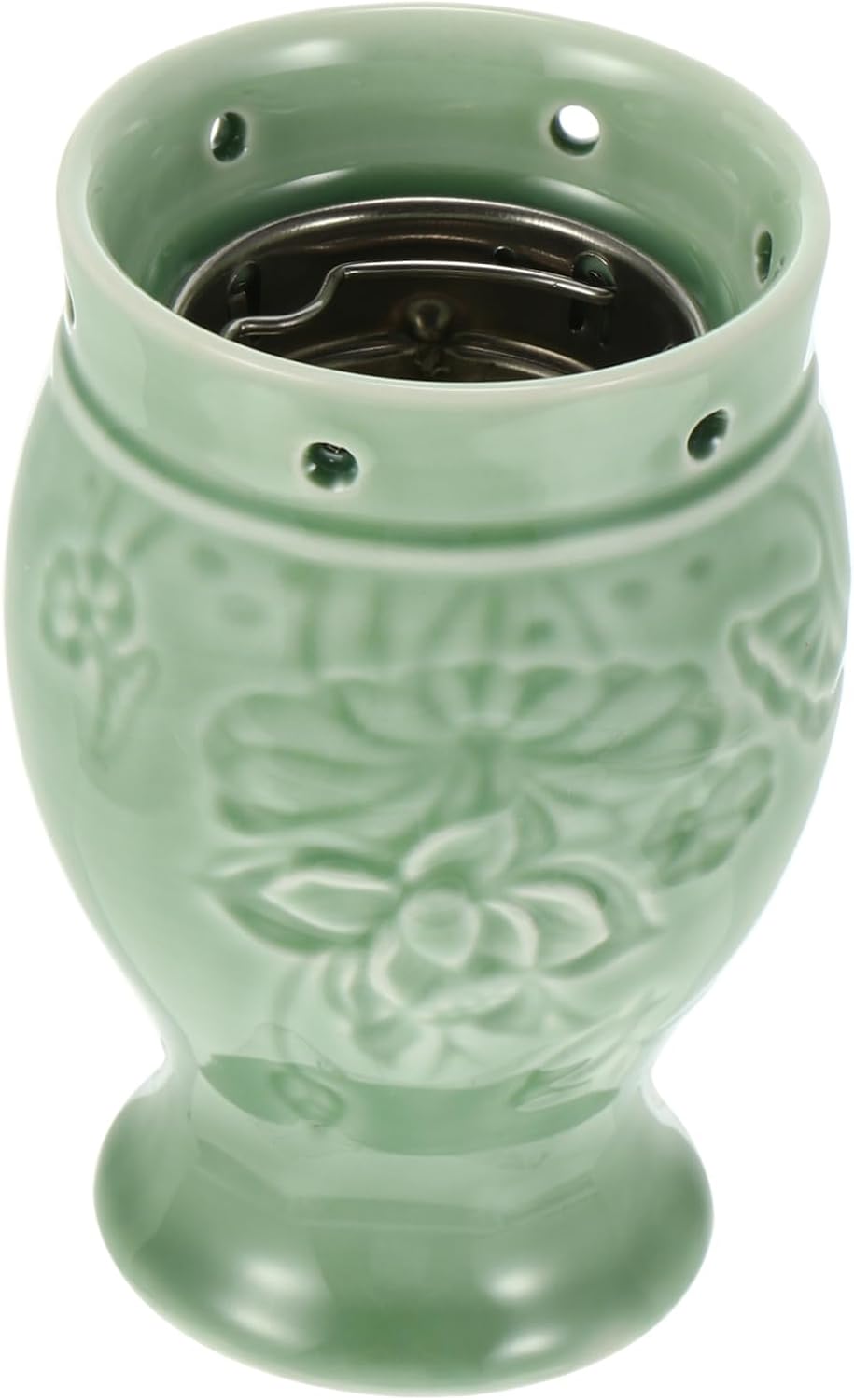 Ceramic Moxibustion Pot Set Double Layer Scraping Cup for Body Care Heat Therapy for Soreness Relief and Massage