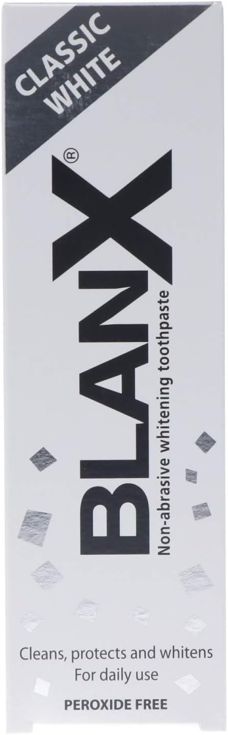 BlanX Classic White Non Abrasive Whitening Toothpaste 75 Ml