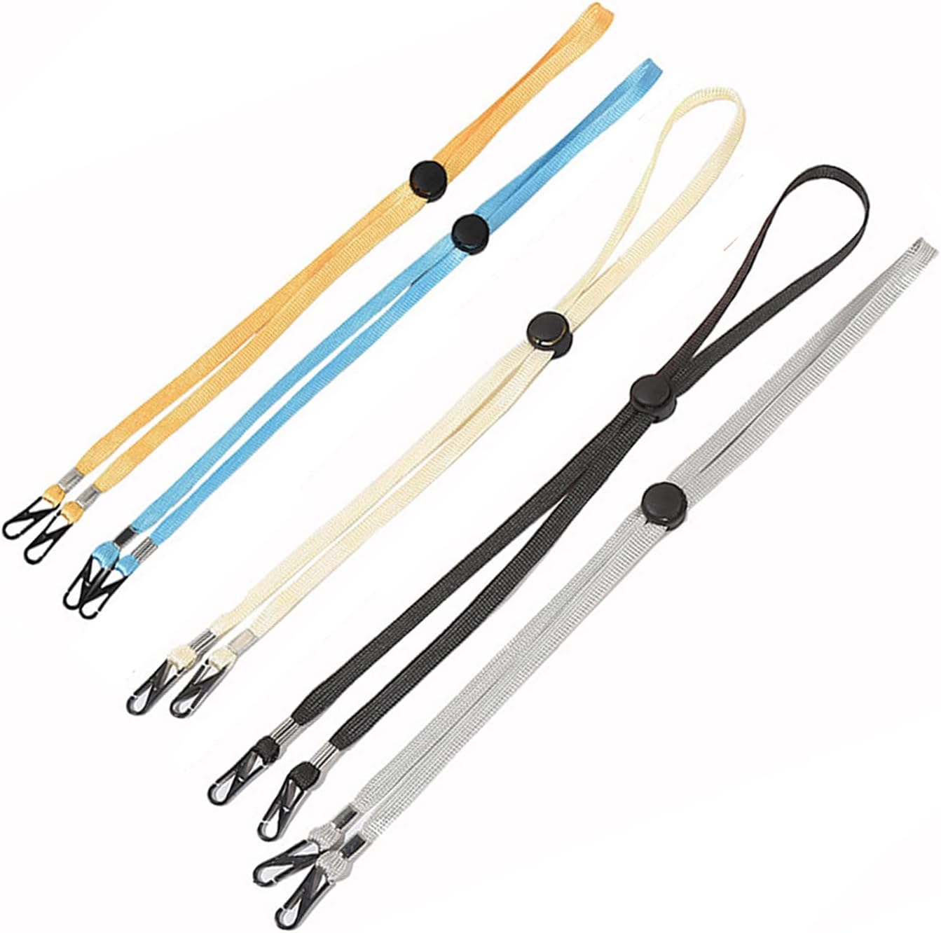 5 PCS Face Mask Holder, Face Mask Lanyard for Kids and Adults,mask Extenders/Ear Savers,mask Holders to Protect Ears,Adjustable Comfort mask Grips Extension Buckle Holder Hook Ear Strap