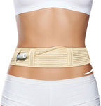 Breathable Peritoneal Dialysis Blet for PD Catheter Port,Dialysis Accessories Peg J Tube Catheter Belts Holder Feeding Tube Supplies for Stomach Women Men Adults (Nude, Medium(28"-41"))