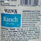 Kens Ranch Dressing (Case of 60)