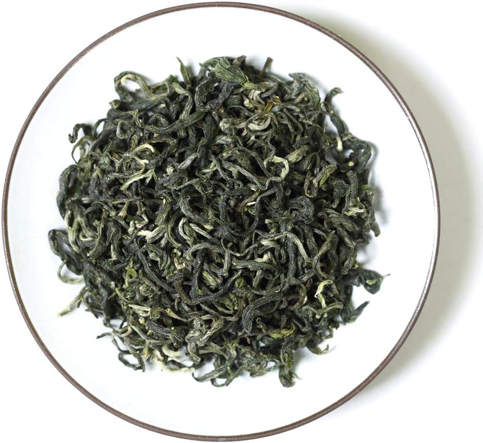 GOARTEA Biluochun Green Tea 2Pcs 250g / Total 17.6oz Premium Spring Suzhou Bi Luo Chun - Chinese Pi lo Chun Tea - Loose Leaf