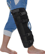 OhMill Kids Knee Brace for Knee Pain Adjustable Knee Brace with Side Stabilizers Knee Joint Fixation Protector for Sports, Meniscus Tear,Injury Recovery - Fit Boys & Girls