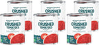 Amazon Fresh, Crushed Tomatoes in Purée, 15 Oz (Previously Happy Belly, Packaging May Vary) (Pack of 6)