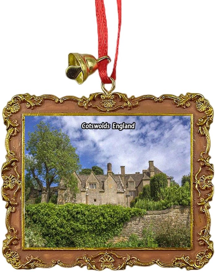 Cotswolds England UK Travel Souvenir Xmas Tree Ornament Hanging Pendant Home Christmas Party Decoration