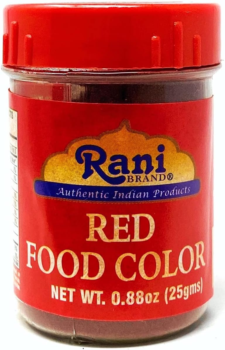 Rani Red Food Color Indian 25gm (0.88oz) ~ Vegan