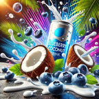 Energy Drink Coconut Blueberry Flavor Concentrate - Vegan - Sasami - 100ml