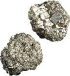 Apengshi Pyrite Raw Crystals 2PCS Natural Rough Rocks Healing Crystal and Stones DIY Raw Stones Meditation Fountain Garden Home Decor