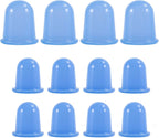 12 Pcs 2 Size Cupping Therapy Set – Silicone Anti Cellulite Cupping Kit for Massage Therapy Cupping Therapy Set Vacuum Suction Cup for Arthritis Relief & Pain Reduction (Blue)
