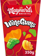 Maynards Bassetts Wine Gums Carton 350g (Pack of 2)