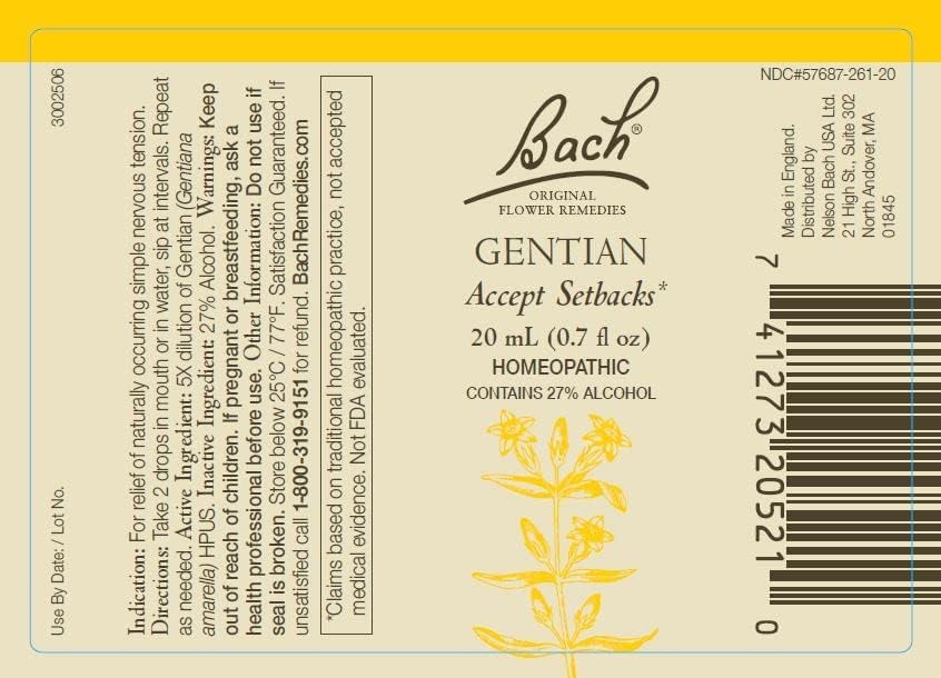 Bach Original Flower Remedies 2-Pack, Be Optimistic" - Gentian, Gorse, Homeopathic Flower Essences, Vegan, 20mL Dropper x2