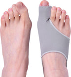 Hallux valgus correction device, toe correction device. Suitable for both men and women for the correction of hallux valgus. Hallux valgus splint (gray)
