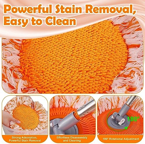 Keyloland Wall Mop, Primium 68” Wall Cleaner, High-Quality Baseboard Cleaner, Professional-Grade Baseboard Cleaner Tool with Handle, Superior Quality Dust Mop, Efficient cleaning tools
