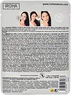 Iroha Nature - Plumpling & Ultra-hydrating 100% biodegradable sheet mask with Triple Hyaluronic Acid– face & neck