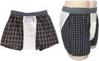Light Urinary Incontinence Underwear for Men 2 Pack, Absorbent Briefs for Post Surgery Dribbling