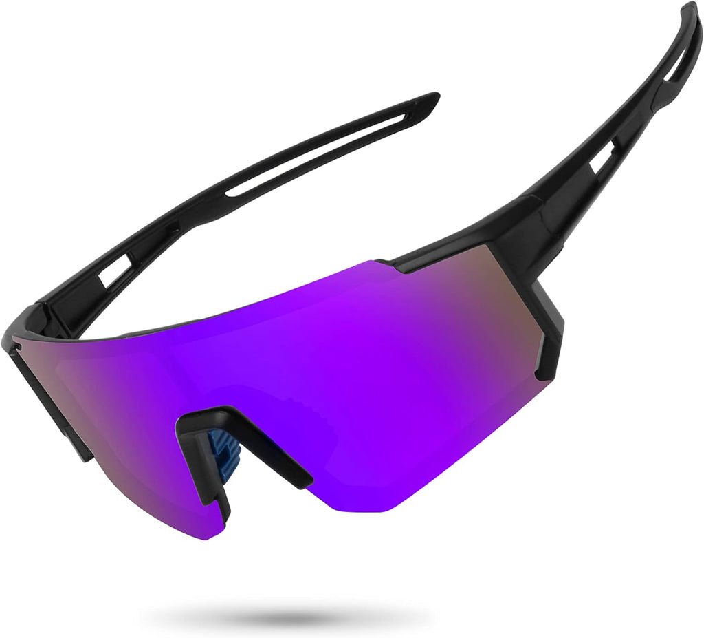 STORYCOAST Polarized Sports Sunglasses for Men Women,Driving Fishing Cycling Mountain Bike Sunglasses UV400 Protection