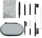 10 PCS Hearing Aid Cleaning Kits Hearing Amplifier Brush Tools Earbuds Headphones Airpods Cleaner Brush Kits with Case