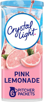 Crystal Light Pink Lemonade Drink Mix, 12-Quart 2.9-Ounce Canister (Pack Of 3)