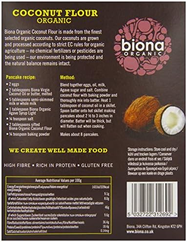Biona Organic Coconut Flour 500g