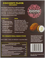 Biona Organic Coconut Flour 500g