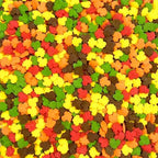 PhilaeEC Fall Maple Leaf Sprinkle for Cake Decoration Edible Autumn Cake Baking Cookie Cupcake Toppers Decoration Thankgiving Halloween Christmas Supplies