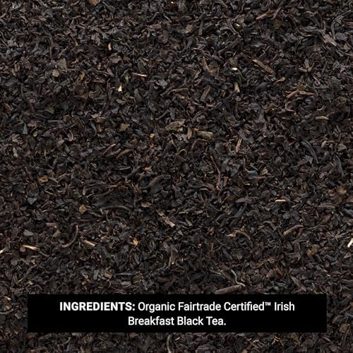 Frontier Co-op Certified Organic Fair Trade Irish Breakfast Tea, 1-Pound Bulk, Rustic, Warm & Bold Black Tea, Kosher,