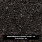 Frontier Co-op Certified Organic Fair Trade Irish Breakfast Tea, 1-Pound Bulk, Rustic, Warm & Bold Black Tea, Kosher,