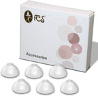 FCS Pack of 6 Click Dome for Siemens Signia RIC, Click CIC & Click ITC Hearing Aid (8mm Closed).