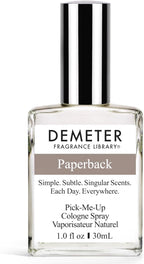 DEMETER Natural Perfume Spray Cologn for Women and Men, Paperback, 1 ounce