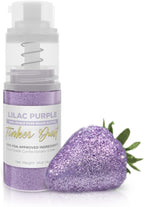 Bakell - Lilac Purple Tinker Dust (4g, 1x Mini Spray Pump) Edible Glitter for Food, Desserts, and Beverages!