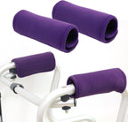 2 Pack Walker Handle Cushions Walker Grip Covers Pads Walker Padded Hand Grip Covers for Rolling Wheelchair Walker Elderly Grippers Rollator Handle