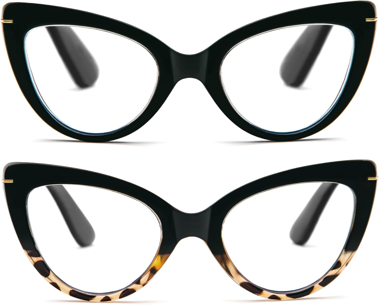 MMOWW Cat Eye Reading Glasses Fashion Cute Reader for Women