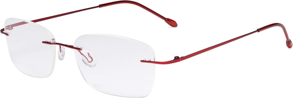 Eyekepper Ladies Frameless Reading Glasses - Lightweight Rimless Readers for Women