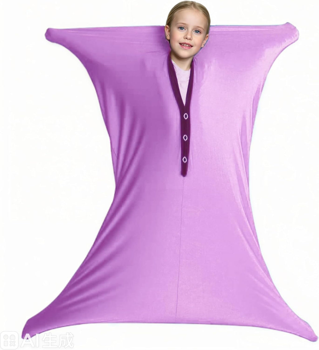 Body Sock Sensory Dynamic Movement for Kids and Adults Autism Full-Body Wrap Stretchy Body Sox to Relieve