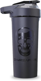 Gymreapers 27oz Shaker Bottle – BPA-Free Protein Shaker Cup with Leak-Proof Screw Cap – Dishwasher Safe Pre Workout Drink Bottle for Gym, Supplements, Smoothies – Made in USA