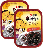 KOREAC_ Braised soy sauce beans (2.4 oz, 70g, 2 PACK) _Korean Instant Food Banchan Side Dishes