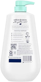 Dove Body Wash with Pump Sensitive Skin For 24hr Lotion-Soft Skin Moisturizing Skin Cleanser Gentle Hypoallergenic Formula with No Sulfates No Parabens 30.6 oz